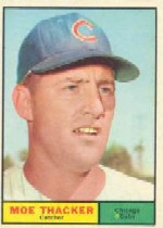 1961 Topps Baseball Cards      012      Moe Thacker